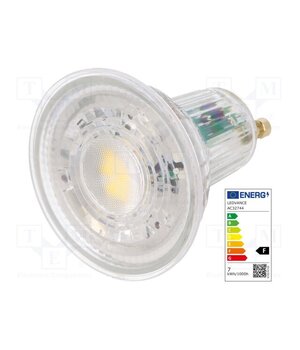 4058075096660 LED lamp; neutral white; GU10; 230VAC; 575lm; P: 6.9W; 36°; 4000K z_MxRH7w46G4wWcr9D0jgF4FPcafSCt15l45Y4BkxoA