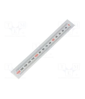GN 711-KUS-150-W-R Ruler; R; W: 11mm; silver; plastic; Length: 150mm; self-adhesive bb60Im7yHnr9iQdsP8GWg0fS9qIH8ucLmxO5NFSiNtU