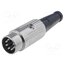 610-0700 Connector: DIN; plug; male; PIN: 7; 270°; straight; for cable; 34V; 2A TvvQw_DjgqnLHwCrruplehE8-g3nJLO5AnQdUQa3SOI