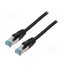 CQ6085S Patch cord; RJ45 plug,both sides; S/FTP; 6a; stranded; Cu; 7.5m GfcBZFJh2oL0C95qH6R__t2sjqjMFqHWQfEX4K_WVVY