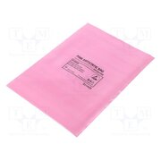 001-0008 Protection bag; ESD; L: 203mm; W: 152mm; Thk: 75um; 100pcs; pink ICAE5EvjKtFFCDVuUn3QRGQfLnq7-npovJ4UtUUD7iA