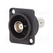 CP303090 Coupler; BNC socket,both sides; 50Ω; FT; black; plastic; 19x24mm BHbOzmwMvdt35cetbGdBbaTH0InMe3GvfL_qU5f9G3Q