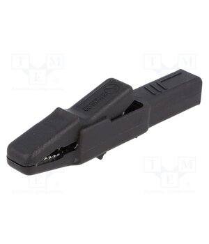 932435100 Crocodile clip; 25A; black; Grip capac: max.9.5mm; 932435100 KAQfHbED2DcaM7E2KkDihdOUPqqrlvNg_JjK4IJvLJg