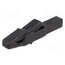 932435100 Crocodile clip; 25A; black; Grip capac: max.9.5mm; 932435100 KAQfHbED2DcaM7E2KkDihdOUPqqrlvNg_JjK4IJvLJg
