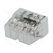 2273-208 Quick splice; 2273; 24A; 450V; spring clamp; grey; L: 16.5mm; ways: 1 3p1ZqpxCe7nG23yISY1GokF4Nt187UEMBfjSUjdfkKE