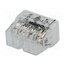 2273-208 Quick splice; 2273; 24A; 450V; spring clamp; grey; L: 16.5mm; ways: 1 3p1ZqpxCe7nG23yISY1GokF4Nt187UEMBfjSUjdfkKE