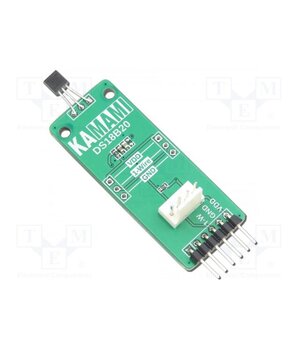 KAMODDS18B20 Humidity/temperature sensor module; Comp: DS18B20 ooaBjQo12jm0PYJRQbzak47-orHx3KwljCdU626K7yg