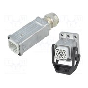 1424446 Connector: HDC; male + female; PIN: 5; 10A; 230V; HDC; 4+PE; straight bg0F1JqSvM4Vhf5jhPiFZeHLZjpzkBR1wGaoPUqdFVQ
