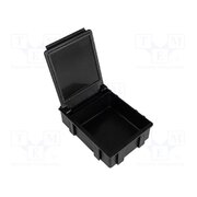 9-323-VE10 Container: box; with flap; ESD; black _nTKsrpRnrf4cuMA6mUbmBWTShL0ChFSOlWAJ4zWFBk