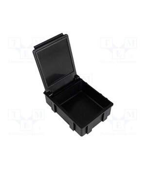 9-323-VE10 Container: box; with flap; ESD; black _nTKsrpRnrf4cuMA6mUbmBWTShL0ChFSOlWAJ4zWFBk