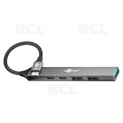 Datoru tīkla komutators - koncentrators USB 3.2 C-tips -> 3x USB A + 2x USB-C, 5 Gbit/s, 0,1 m

 AKOM24GB.jpg