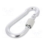 KSZ.6.60 Carabiner; steel; for rope; L: 60mm; zinc; 6mm; with protection Vq4DtxDJuI3Ir8B4OwrL6zxNoCXPLqvljjKEeoZcoFI