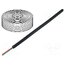 TEL-0030-100/BK Wire: telecommunication cable; flat; 2x28AWG; stranded; black uiZaaBSrcpr9LQYC8s0gNumBmV9kdDWuTxfJkn8BHcI