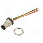 09 3481 116 08 Connector: M12; socket; PIN: 8; straight; 4A; 250V; IP68; Type: open aHwdAB_KdGxUWCcoPn-o8A8u5cNfxkkH8oUg_eYEjXY