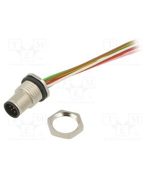 09 3481 116 08 Connector: M12; socket; PIN: 8; straight; 4A; 250V; IP68; Type: open aHwdAB_KdGxUWCcoPn-o8A8u5cNfxkkH8oUg_eYEjXY