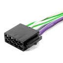 CAR RADIO CONNECTOR ISO 8pin Female with wire