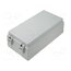 CP-11-32 Enclosure: wall mounting; X: 125mm; Y: 222mm; Z: 75mm; ABS; IP65 5VbpAPvoXhEWwleRpPedU6P8sDO1EaT-GZu7mjyMm48