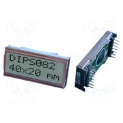 EA DIPS082-HN Display: LCD; alphanumeric; STN Positive; 8x2; 40x20mm; PIN: 14; 2x7 2iAvmk7B97W8Jf7-eGknrosincne7wM1TcpMMHs1zdk