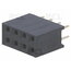 SOCKET 2x4pin 2.54mm, 3A 250VAC,  soldered CJL4042.jpg