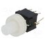 PB61304AL-3 Switch: keypad; Pos: 2; DPDT; 0.1A/30VDC; colourless; LED; green; THT T0nlrPFfVzHaOhtNkm6cy29pT6bdpnYNLsQEJg1XWhE
