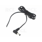 DC kabelis 2,5/5,5 mm leņķveida spraudnis, 2x0,5 mm², 1,5 m

 CKA456K.jpg