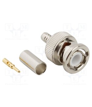 000-36775 Connector: BNC; plug; male; straight; 50Ω; crimped; for cable; PTFE Poppzebv8QJQUM-A3ODJ9UH-OMYnLfWvii-vF77afLs