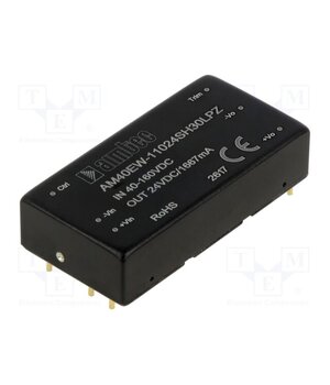 AM40EW-11024SH30LPZ Converter: DC/DC; 40W; Uin: 40÷160VDC; Uout: 24VDC; Iout: 1666mA Cth7qf8W3ddlBOEyfDmE051uK7RW1mele80qzM0nhSU