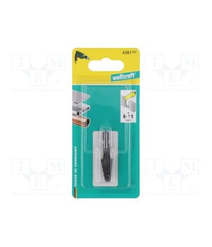 4381000 Rotary burr; Ø: 6÷11mm; tool steel; conical,rasp; 1/4"; wood fsn6s6qBMkq0uqbSYJxcQZo-Z6JjNA9UWGemS8oeU50