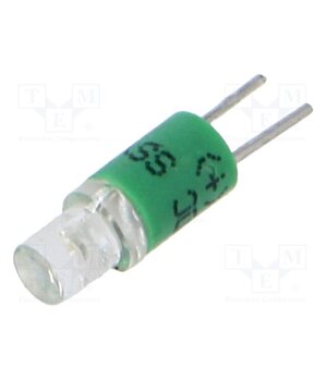 10-2613.1075 LED lamp; green; 28VDC; 28VAC; No.of diodes: 1; 19 FqdEA6oOyU_vzWWaxGaN6FV3BISRMAXDwX1lX05bv48