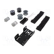 ROB0153 Tracked chassis; black; 193x163x60mm; 6÷12VDC; Mot.qty: 2 9DDOVDjHpWIu2pbzPjNS5Fk6W_YwdDKauJ-CX6bCE1w