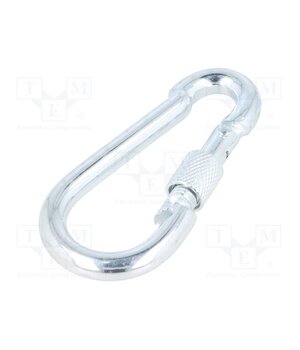KSZ.8.80 Carabiner; steel; for rope; L: 80mm; zinc; 8mm; with protection 50Eq_Io_kpANvWy3lPH-h8JP5bfP7iuPX9Xo4iEcgCc