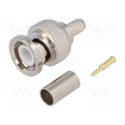 H3101A COPPER 1,1MM PIN Connector: BNC; plug; male; straight; 50Ω; crimped; for cable xaQEf7BqBLTYk3ewaaGJch_bNmcx_C6osq4_Xs6hKCk