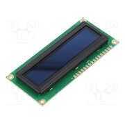 REC001602AWPP5N00100 Display: OLED; alphanumeric; 16x2; Dim: 80x36x10mm; white; PIN: 16 AlJlrIIBXYwQFtnGOWdkQi2hjQtbU1CI7OVA8jsFKew