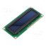 REC001602AWPP5N00100 Display: OLED; alphanumeric; 16x2; Dim: 80x36x10mm; white; PIN: 16 AlJlrIIBXYwQFtnGOWdkQi2hjQtbU1CI7OVA8jsFKew