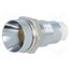 SMZ1 089 LED holder; 5mm; chromium; metal; concave; with plastic plug 65JRLz2FHrVqE4vF6UlAYD48BJi6lQlVE8PdGCbHcHM