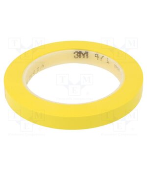 471-12-33/YE Tape: marking; yellow; L: 33m; W: 12mm; Thk: 0.13mm; 2.5N/cm; 130% 1_KGCcKW53cp59d2gE_0540aPVNb5_ThDFgp5GPUJEI
