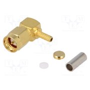 CONN.08 Connector: antenna; plug; SMA-C; RG174; angled W7yCsLFXGzWxSLrhj5o_oox5QYZWdSMt8BXoY1RPAhQ