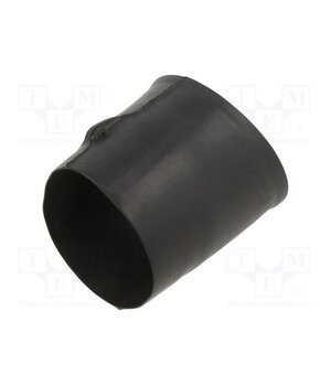 222K132-3-0 Heat shrink boot; glueless,angular; 14mm; black; polyolefine Zl-nMeG8Y9A2tMXLxL_xTiyh4RVb_GXqgHzqKhASTJA