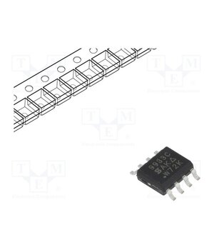 SI9933CDY-T1-GE3 Transistor: P-MOSFET x2; TrenchFET®; unipolar; -20V; -4A; Idm: -20A VvRxZYF3kb_iaI_DKXNA5r28sXUosUjG1mjflKqJbSY