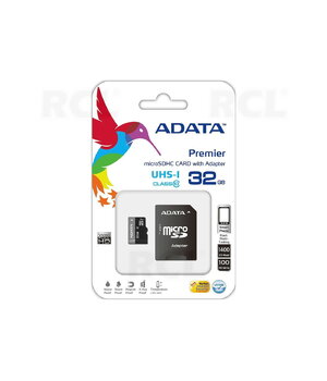 Flash atmiņa micro SD 32 GB ar SD adapteri, ADATA

 AKRUS32A1+1.jpg