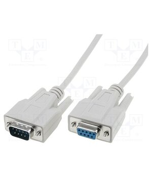 AK-610203-100-E Cable; D-Sub 9pin socket,D-Sub 9pin plug; 10m; grey SomwLpnXsAzFF9opT-Ys3tQdnFgZvzTa53Gg14YLYLU