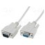AK-610203-100-E Cable; D-Sub 9pin socket,D-Sub 9pin plug; 10m; grey SomwLpnXsAzFF9opT-Ys3tQdnFgZvzTa53Gg14YLYLU