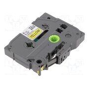 TZE-611 Tape; 6mm; 8m; yellow; Character colour: black; laminated,glued Qd0wycsnlt2mLcGtcWqFPIqYDFjb47ueqIWAM6LVhIo