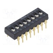 1-1825002-4 Switch: DIP-SWITCH; Poles number: 8; ON-OFF; -0.025A/24VDC; Pos: 2 WHqpvG1VA7rokAyyOkhoYAiaQlBb4raP9sL07I1MQRg
