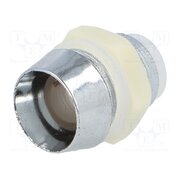 LC-08 LED holder; 8mm; chromium; ABS; concave; L2: 11.5mm ukyzmjIkh9RiQm_pArJAn8BY02Pkizt2tKDwMDx7Lj8