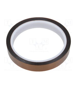 051-0009 Tape: high temperature resistant; Thk: 0.07mm; 50%; amber; W: 15mm QI2fw_rXwqTTHxc9zZrSWe2sDPE6FjhYfgB7bKAycbs