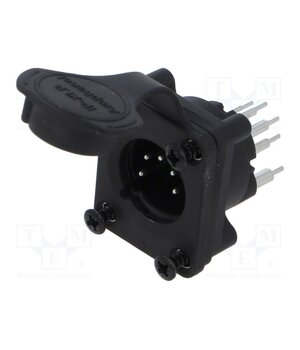 AXS5MPV Connector: XLR; socket; male; AXS; 7.5A; 133V; PIN: 5; IP65; straight 6LtCzHBuYM8OJRfSk3YPsrRYUyrQVfyQop6NW3wqaFU