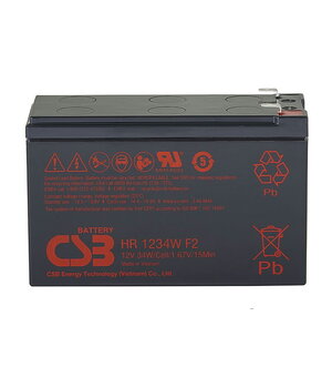 Uzlādējama baterija SLA 12V 9Ah CSB HR1234WF2, 151x65x94mm

 BA129CSB+1.jpg