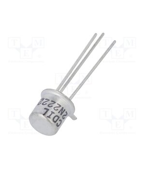 2N2222 Transistor: NPN; bipolar; 30V; 0.8A; 0.5/1.2W; TO18 -9lEFxEMNYWac1ZjtuUzgws12JDVXXtXh7LjAPjxE78