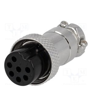 MIC327 Connector: microphone; plug; female; PIN: 7; for cable; straight BJdBYJweDGcFH48jPR8PEyYgxk-7Zet9jN9tjrS3fuM